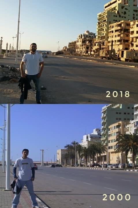 Libya "Before And After" Photos Go Viral | Zero Hedge